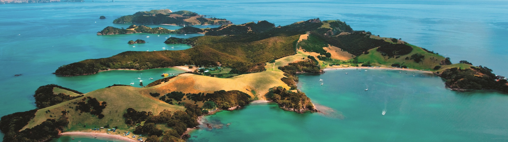 Urupukapuka Island in the Bay of Islands